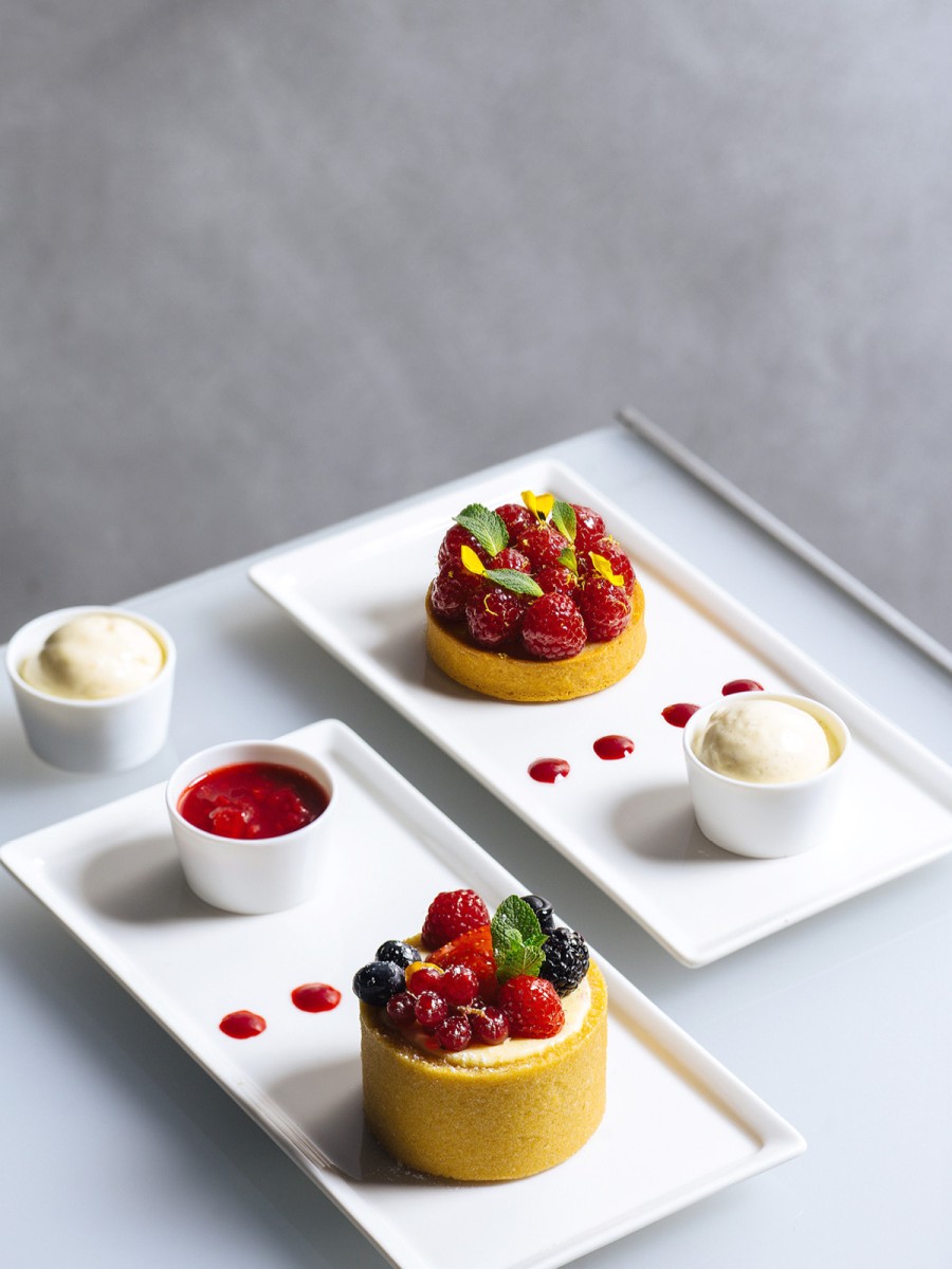 une cuisine francaise sur le rooftop du centre pompidou